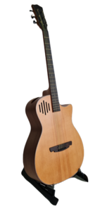 גיטרה אקוסטית בעיצוב מרהיב וייחודי SQ-J מבית SQOE