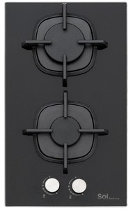 כיריים גז 2 מבערים דומינו F3GBCT-533 SOL סול