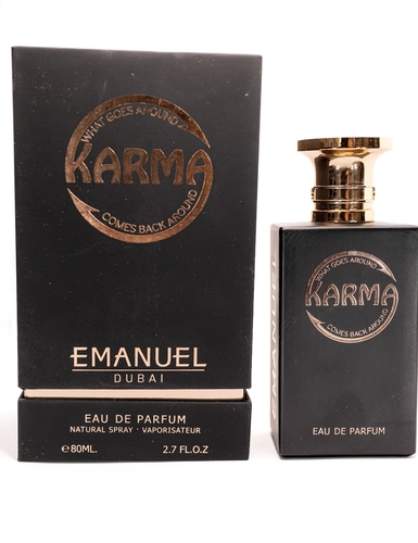 בושם עמנואל קארמה שחור EMANUEL KARMA BLACK 80 ML E.D.P