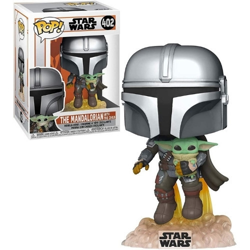 בובת פופ: The Mandalorian flying with the Child - המנדלוריאן והילד