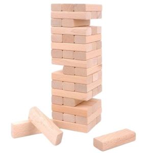 משחק אסטרטגיה מאתגר לכל המשפחה - מפולת לבנים קלאסית מעץ