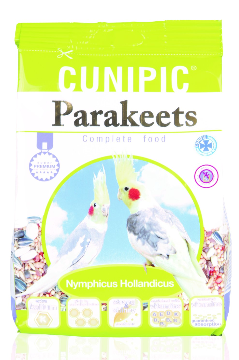 Cunipic קוניפיק ציפורים - קוקוטלים 650 גרם
