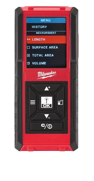 מד טווח 100 מטר - עם פלס דיגיטלי מובנה Milwauee LDM 100