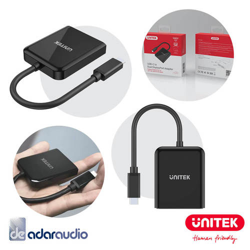 מפצל תצוגה DisplayPort 1.4 עד UNITEK V1407A 8k 60Hz