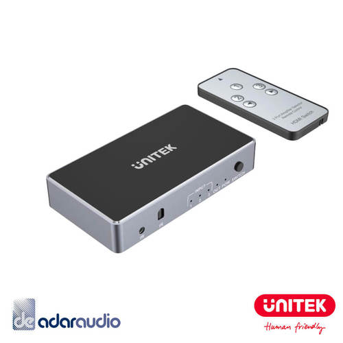מנתב 4K HDMI 1.4b עם 3 יציאות UNITEK V1111A