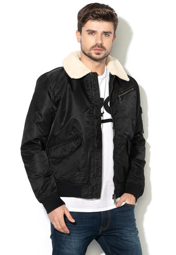 lee flight zip jacket