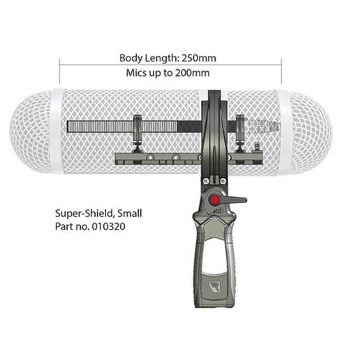 מגן רוח צפלין קטן למיקרופונים Rycote Super-Shield