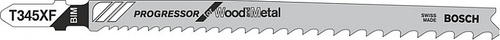 סט מסוריות פרוגרסור למתכת ועץ BOSCH למסור אנכי T345XF