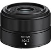 עדשה Nikon Nikkor Z 40mm f/2 רשמי במלאי