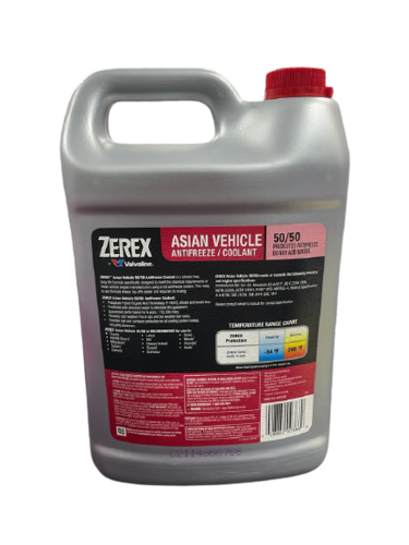 נוזל קירור אדום Valvoline Zerex Asian 