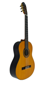 גיטרה קלאסית EC-3990S לכל הרמות בצבע טבעי כהה מבית Legrand