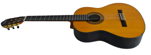 גיטרה קלאסית EC-3990S לכל הרמות בצבע טבעי כהה מבית Legrand