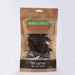 חטיף נגיסי קורקבן עוף 70 גרם