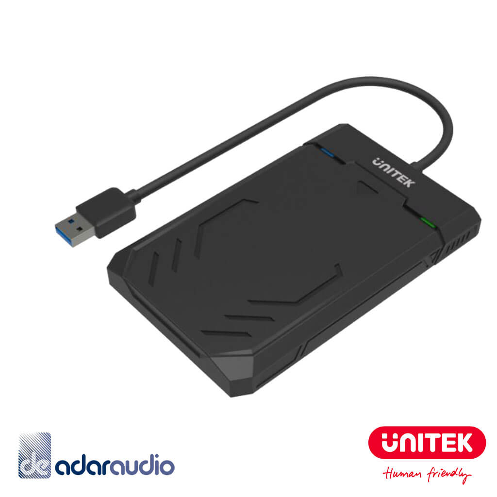 מארז מהיר לכוננים לקשיחים "UNITEK DiskGuard Raiden 2.5