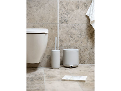 מתקן למברשת אסלה Ume - אפור - soft grey