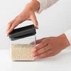 מיכל אחסון שקוף 0.7 ל', מכסה אפור כהה | ללא Brabantia ֻ| PBA