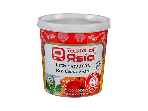ממרח קארי אדום 400 גרם -  Taste of Asia