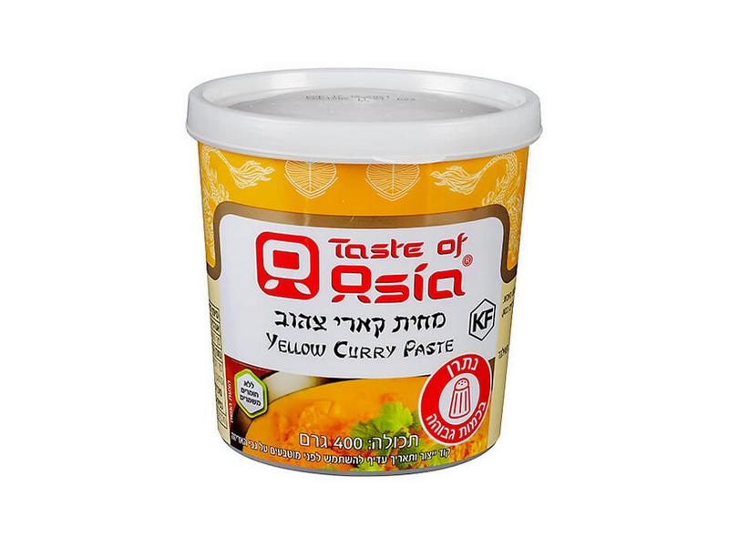 ממרח קארי צהוב 400 גרם -  Taste of Asia