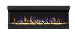 קמין חשמלי 43 IMPERIAL צבע שחור 37076 AFLAMO