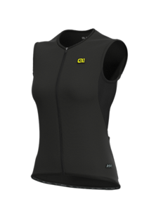ווסט רכיבה נשים CLIMA PROTECTION 2.0 THERMO LADY VEST שחור טרמי אלסטי טכני מחמם ומנדף נגד רוח נושם