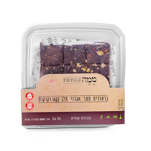 בראוניז תמר שוקולד קוקוס ואגוז מלך 240 גרם - ממה