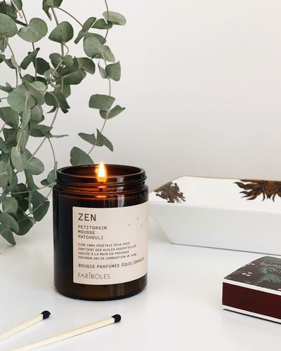 נר ריחני 140 גרם Green Collection - ZEN