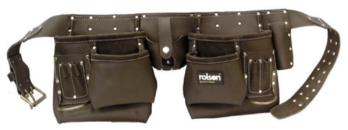 פאוץ עור משומן כפול ROLSON