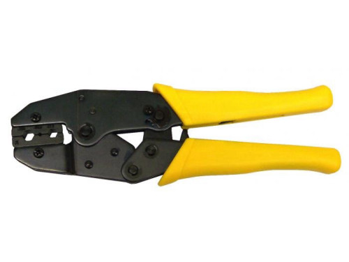 לוחץ BNC קואקס צהוב HT-336A