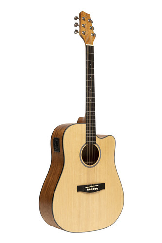 גיטרה אקוסטית מוגברת Stagg SA25 DCE Spruce