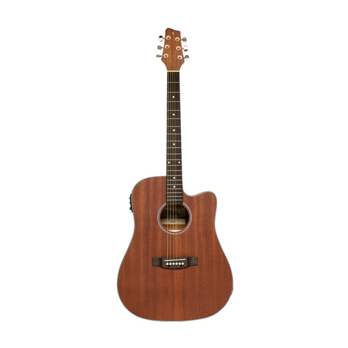גיטרה אקוסטית מוגברת Stagg SA25 DCE Maho