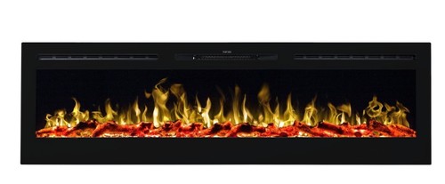 קמין חשמלי MAJESTIC 60 צבע שחור