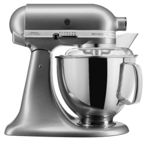 מיקסר Kitchenaid ניופאן דגם ksm175 צבע: כסף ECU