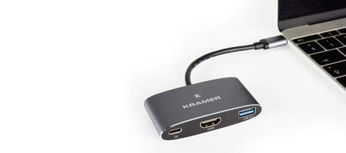 מתאמים לחיבור Kramer KDock-1 USB–C