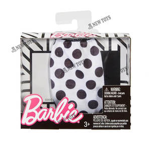 ברבי ביגוד ,חצאית מנוקדת שחור לבן- Barbie