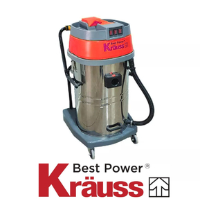 שואב אבק תעשייתי רטוב/יבש 80 ליטר 4500W KRAUSS KR-3600