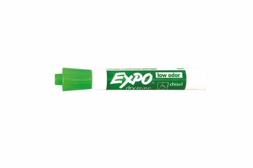 טוש מחיק ללוח EXPO ראש שטוח - ירוק