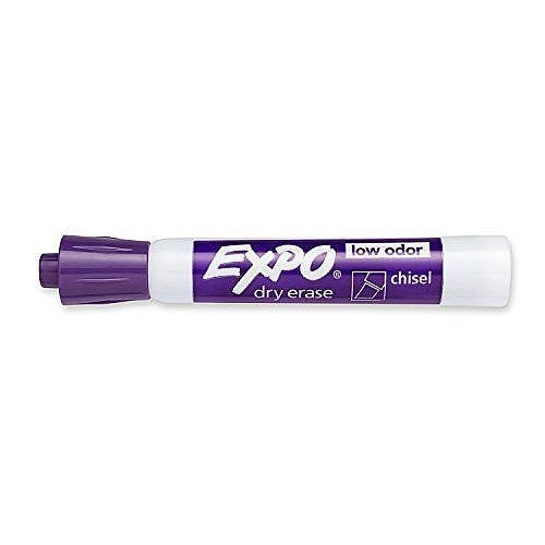 טוש מחיק ללוח EXPO ראש שטוח - סגול