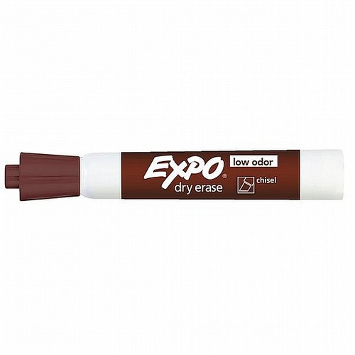 טוש מחיק ללוח EXPO ראש שטוח - חום