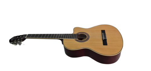 גיטרה קלאסית עם חיתוך CUT WAY בצבע טבעי EC-3920 מבית Legrand