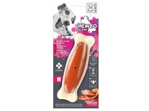 עצם דנטלית לכלב בטעם בייקון, מידה M אם-פטס