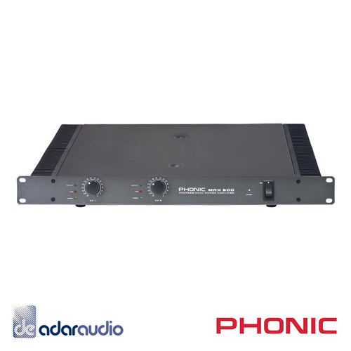 מגבר אולפני מקצועי PHONIC MAX 500