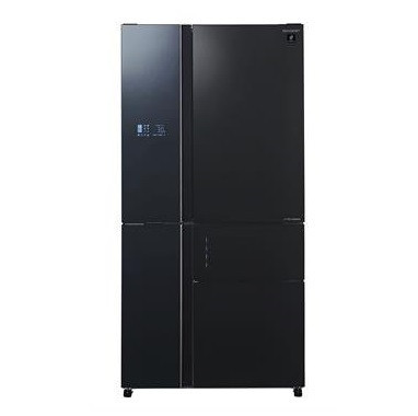 מקרר 5 דלתות שארפ SHARP דגם SJ-9731 זכוכית שחורה