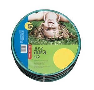 צינור גינה "1/2 פס אדום 50 מטר פל-ים GARDEN