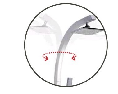 ערכת פינוק למקלחת ונוס- קצר לבן