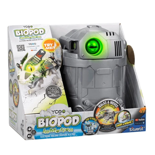 ביופוד ענק צועד ושואג מבית סילברליט Silverlit - BioPod InMotion