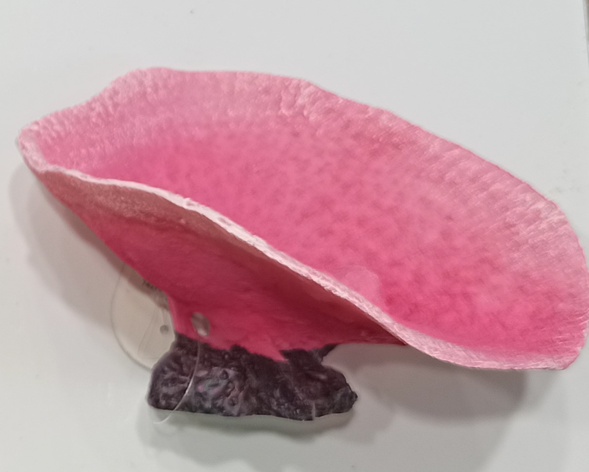 דקורציה אלמוג ורוד לאקווריום