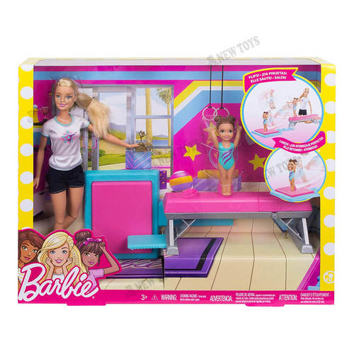 ברבי  ,מאמנת כושר -Barbie Gymanistics Feat Playset