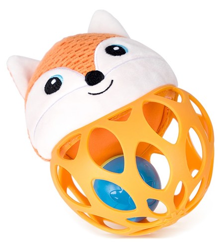 כדור פעילות בובה ורעשן - שועל