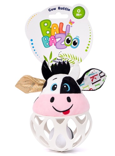 כדור פעילות בובה ורעשן - פרה