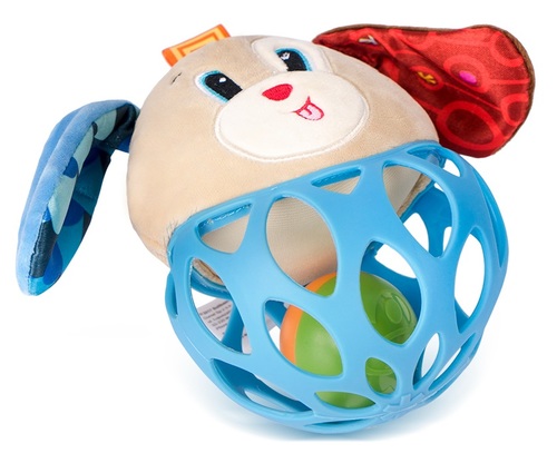 כדור פעילות בובה ורעשן - כלב